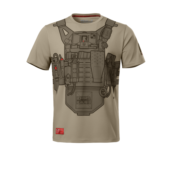 R3ich футболка Plate 5,56 V3 FDE