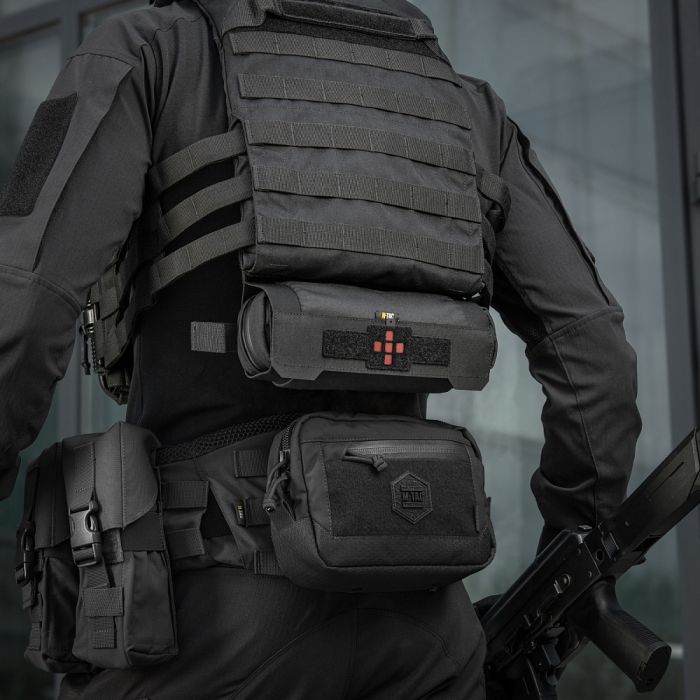 M-Tac підсумок медичний горизонтальний ROLL Elite Black