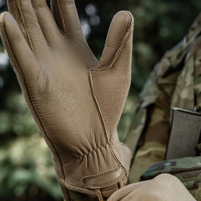 M-Tac рукавички Nomex Sport Leather Coyote