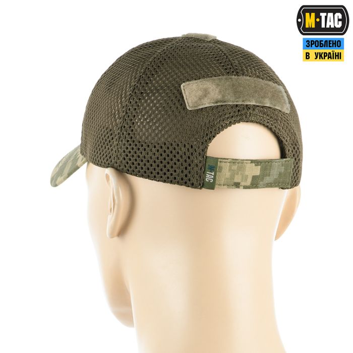 M-Tac бейсболка тактическая с сеткой Rip-Stop MM14