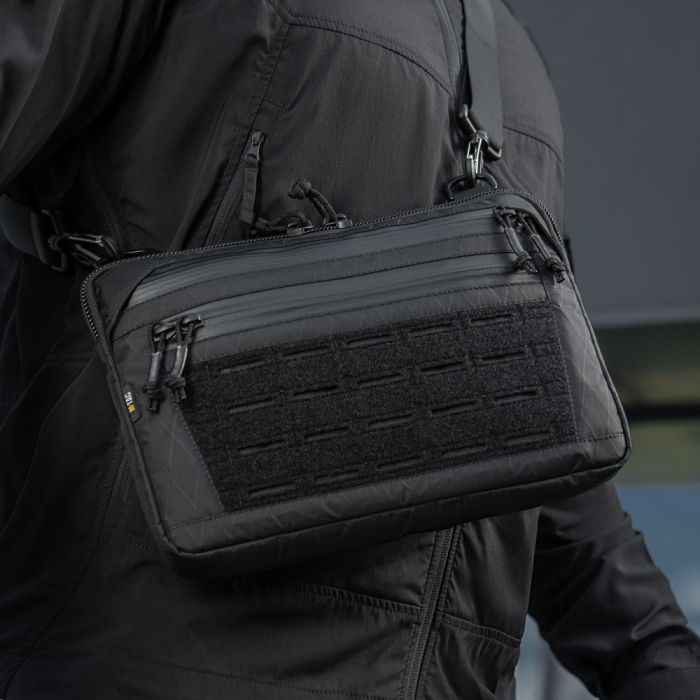M-Tac сумка Admin Bag Medium X-PAC Elite з липучкою Black
