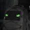 M-Tac нашивка Tiger Eyes Laser Cut (пара) Black/Green/GID