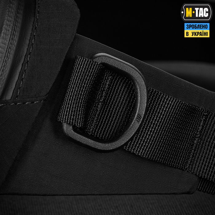 M-Tac сумка City Waist Bag з липучкою Lite-NR Elite Black