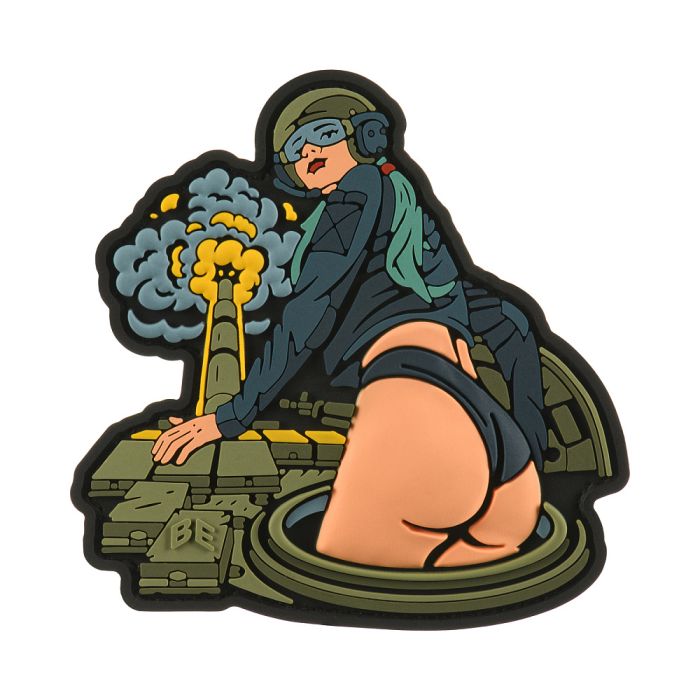 Brand Element нашивка Tank Girl PVC