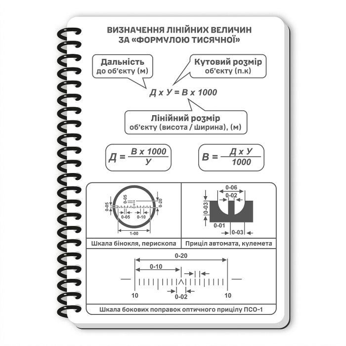 Ecopybook Tactical Блокнот командира відділення (розш.)