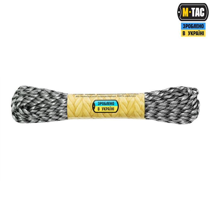 M-Tac паракорд 550 type III Winter camo 15м