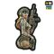M-Tac нашивка Tactical girl №4 PVC tattoo Якудза