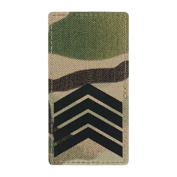 M-Tac погон на липучці старший сержант Multicam