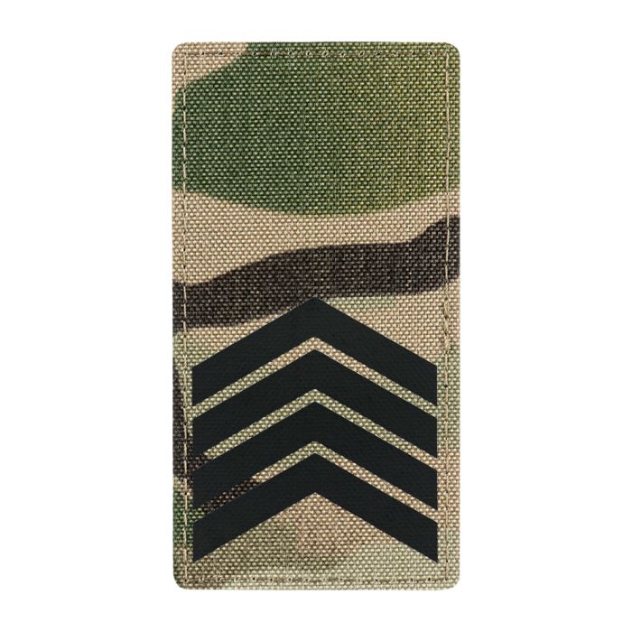 M-Tac погон на липучці старший сержант Multicam