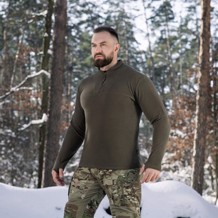 M-Tac термосорочка фліс Delta Level 2 Hex Dark Olive