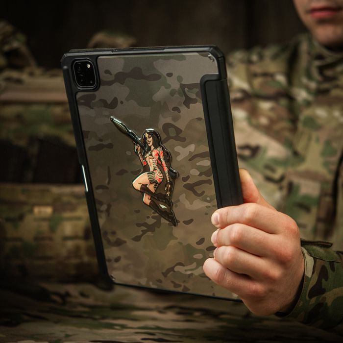 M-Tac наклейка об'ємна Tactical girl №9 РПГ Якудза