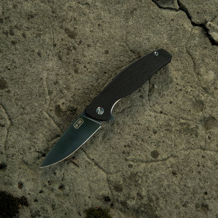 M-Tac ніж складаний Type 11 Black/Steel