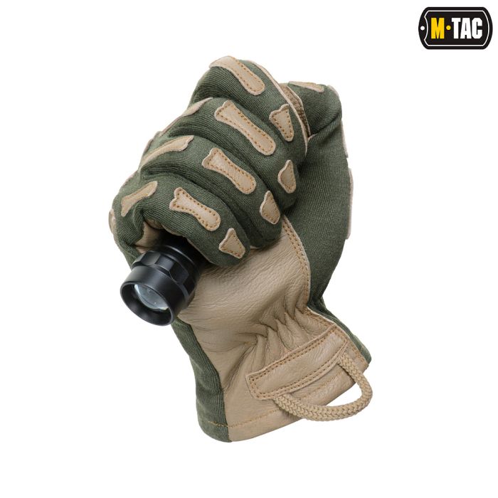M-Tac рукавички Skeleton Nomex Olive/Coyote