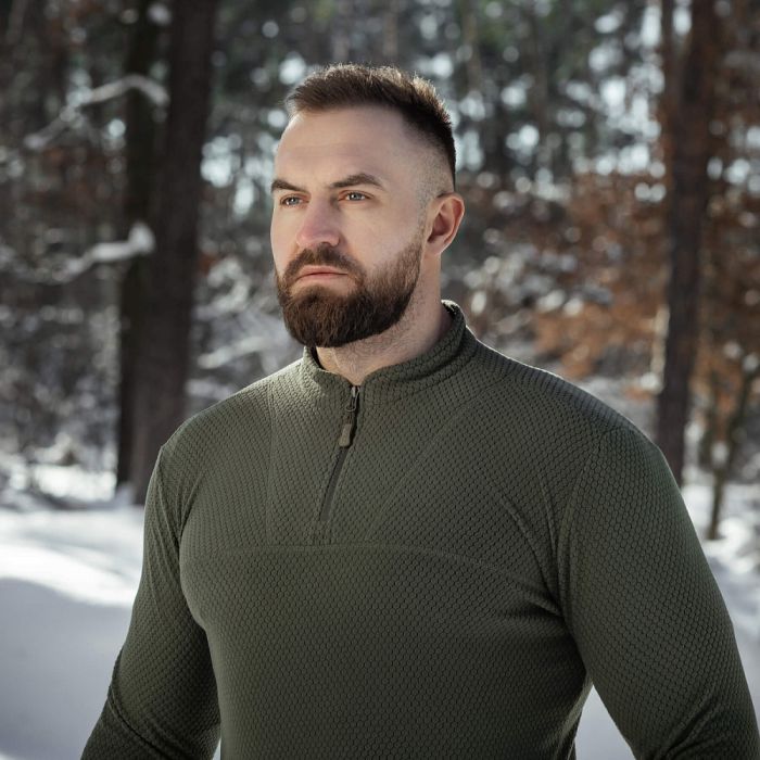 M-Tac термосорочка фліс Delta Level 2 Hex Army Olive