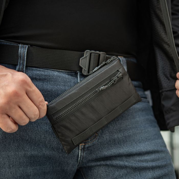 M-Tac гаманець горизонтальний з карабіном X-Pac Elite Black