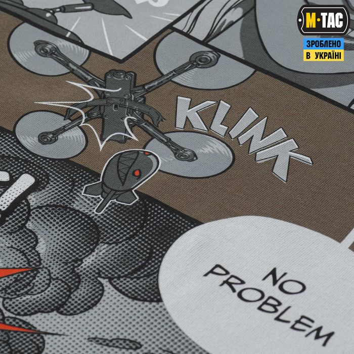 M-Tac футболка Comics Drone Girl Dark Olive