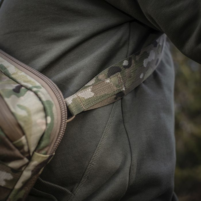 M-Tac сумка Sphaera Hardsling Bag Large з липучкою Elite Multicam