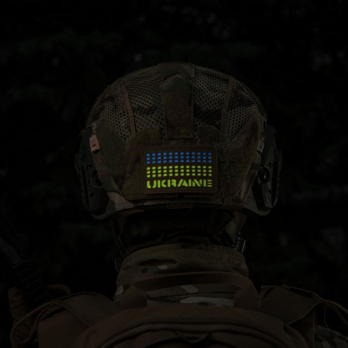 M-Tac нашивка Ukraine Laser Cut Coyote/Yellow/Blue/GID