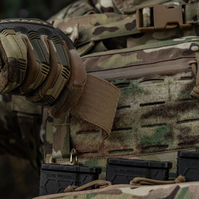 M-Tac нашивка AR-15 Velcro/PVC Coyote