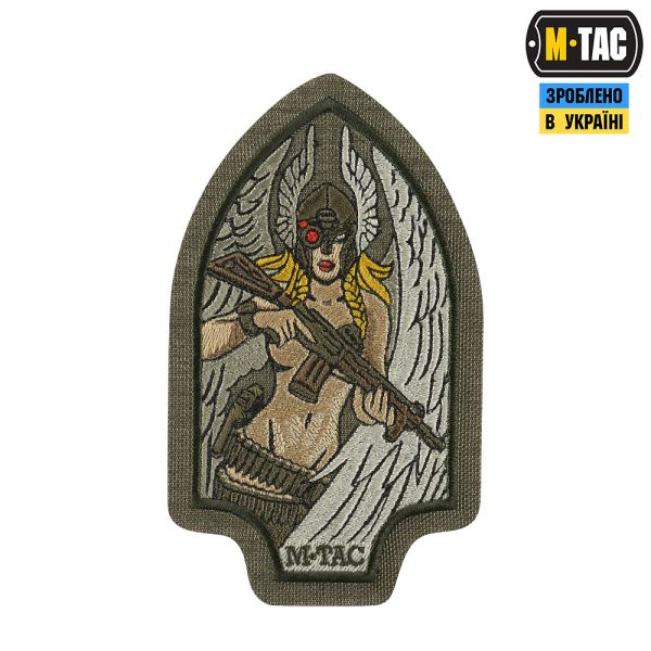 M-Tac нашивка Valkyrie (вишивка) Ranger Green