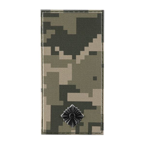 Погон ПВХ об’ємний мл. лейтенант ММ14