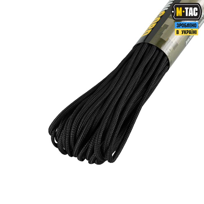 M-Tac паракорд Minicord Mil-Spec 15m Black