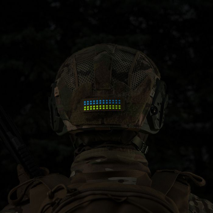 M-Tac нашивка прапор України 25х80 Laser Cut Coyote/Yellow/Blue/GID