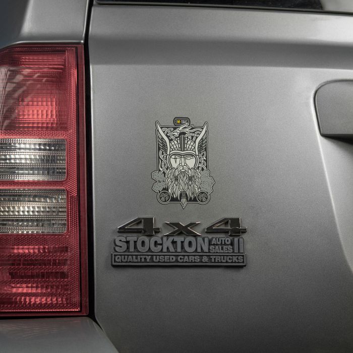 M-Tac наклейка Odin світловідбиваюча Black