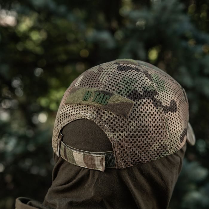 M-Tac бейсболка тактична з сіткою Азов NYCO Extreme Multicam