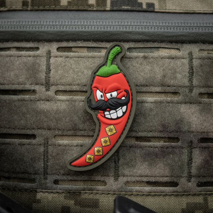 M-Tac нашивка Перчик 3D капітан (PVC)