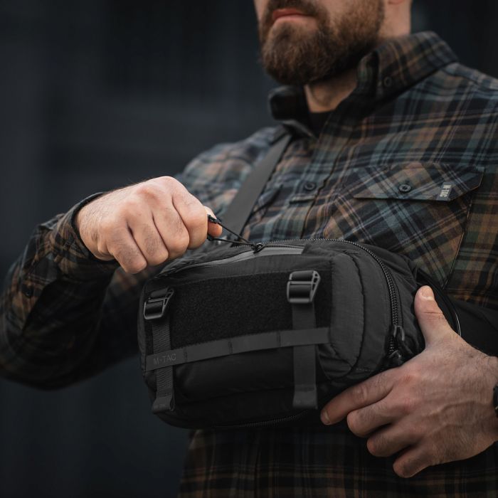 M-Tac сумка Sling Civilian Lite-NR Black