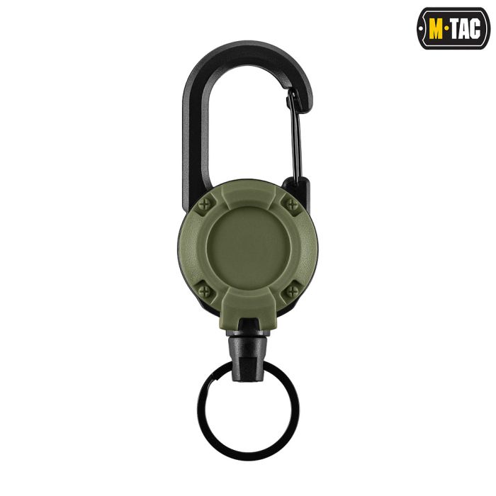 M-Tac карабин зі шнуром для ключів Olive