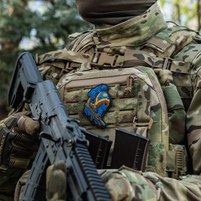 M-Tac нашивка Штурмовик Yellow/Blue