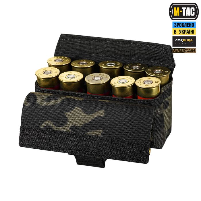 M-Tac підсумок під 12 калібр на 10 набоїв Elite Multicam Black