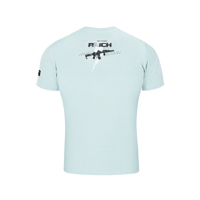 R3ICH футболка Vatakiller Grey Mint