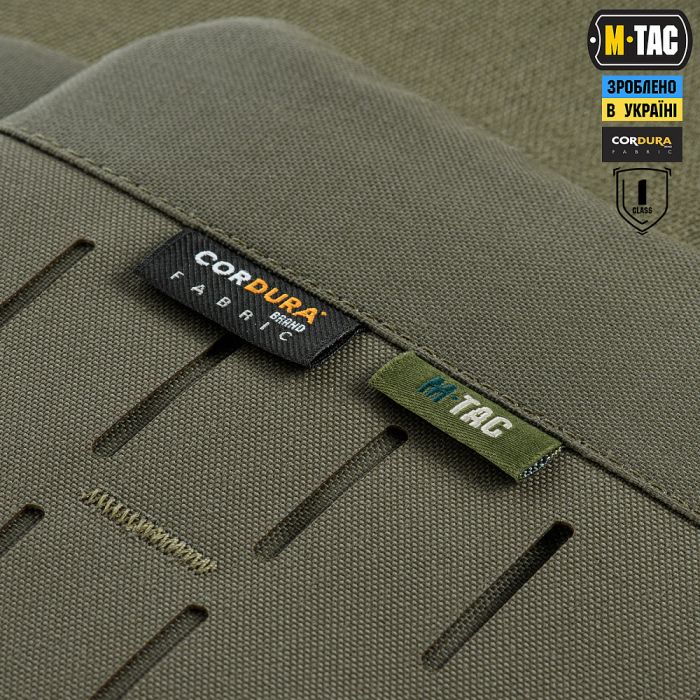 M-Tac захист живота з балістичним пакетом 1 клас захисту Laser Cut Ranger Green
