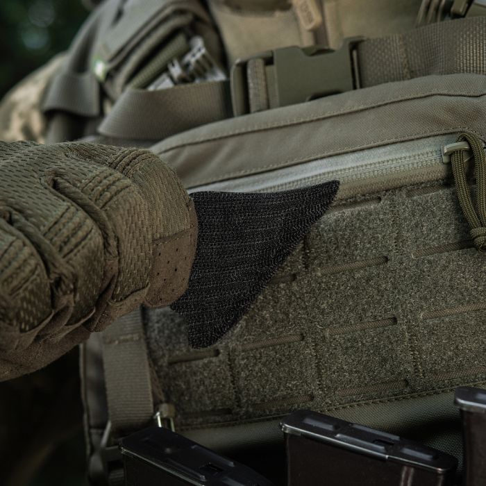 M-Tac нашивка Тризуб рожеві Мальви (вишивка) Ranger Green