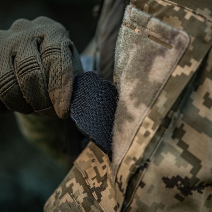 M-Tac нашивка Тигр Блакитний скотч PVC olive