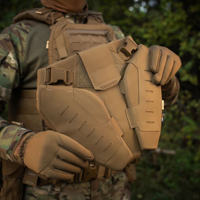 M-Tac Балістичний захист паху Groin Protection GEN.II 2 клас захисту (FMS) Coyote