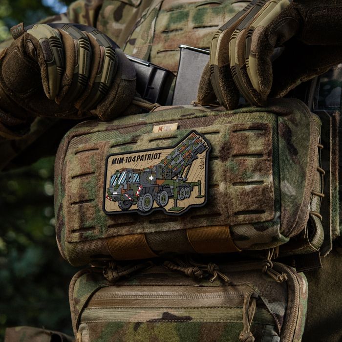 M-Tac нашивка MIM-104 Patriot (PVC)