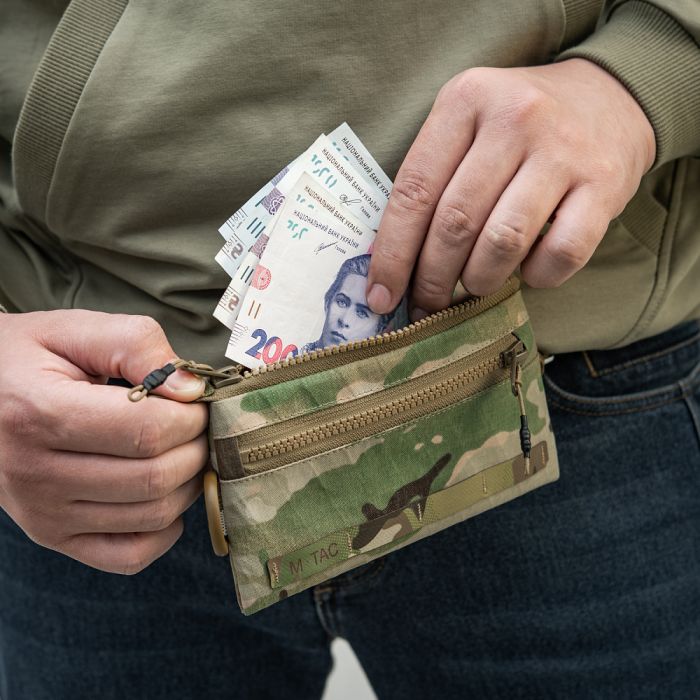 M-Tac гаманець горизонтальний з карабіном X-Pac Elite Multicam