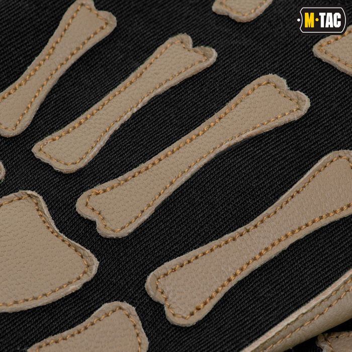 M-Tac рукавички Skeleton Nomex Black/Coyote