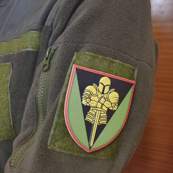 Шеврон ПВХ ЗСУ 17 окрема танкова бригада ОК Схід об'ємний