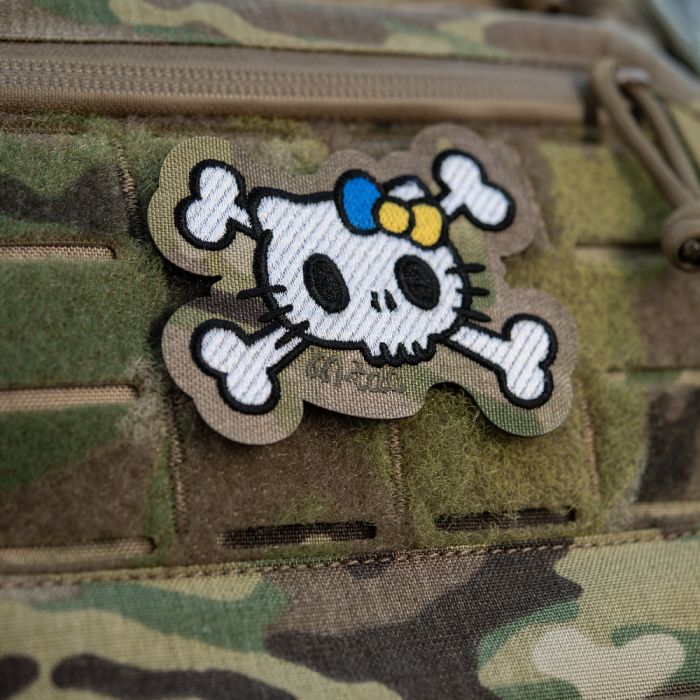 M-Tac нашивка KITTY (вишивка) White/Multicam