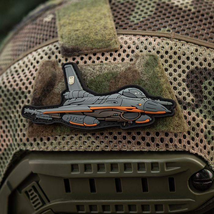 M-Tac нашивка F-16 PVC