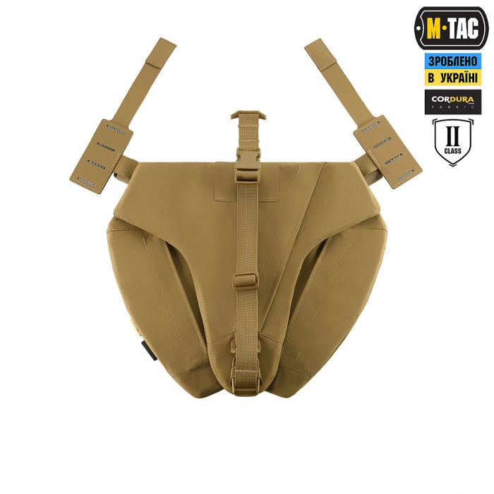 M-Tac Балістичний захист паху Groin Protection GEN.II 2 клас захисту (FMS) Coyote