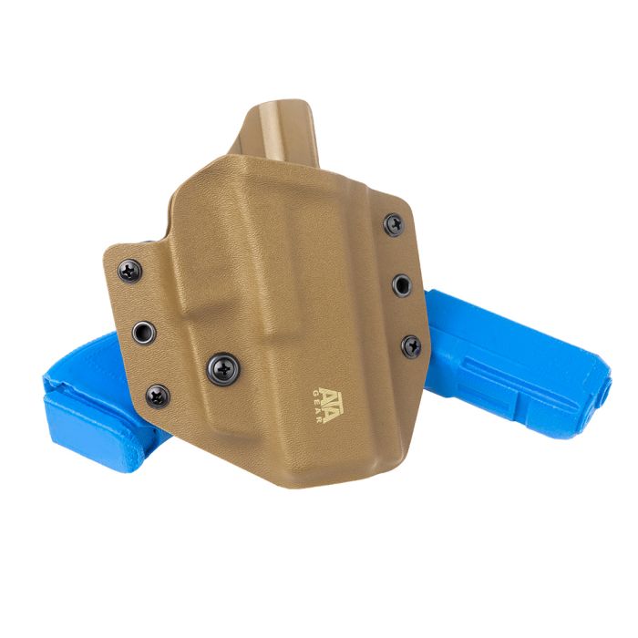 ATA Gear кобура модель Hit Factor ver.1 для зброї Glock - 17/22/47 Coyote Brown правша