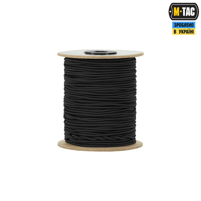 M-Tac паракорд Shock-Cord 3 mm 60m Black