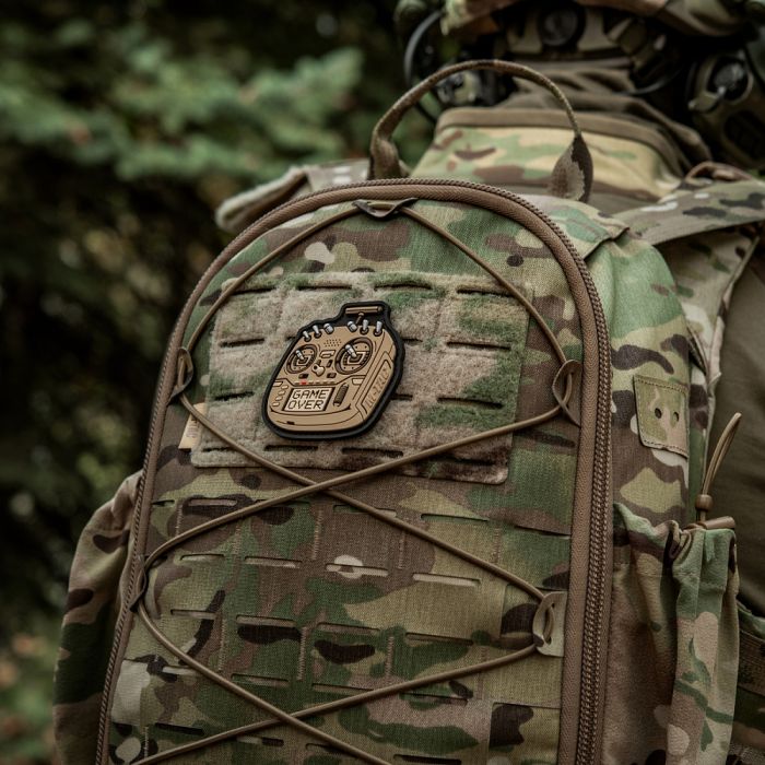 M-Tac нашивка пульт FPV койот (PVC)