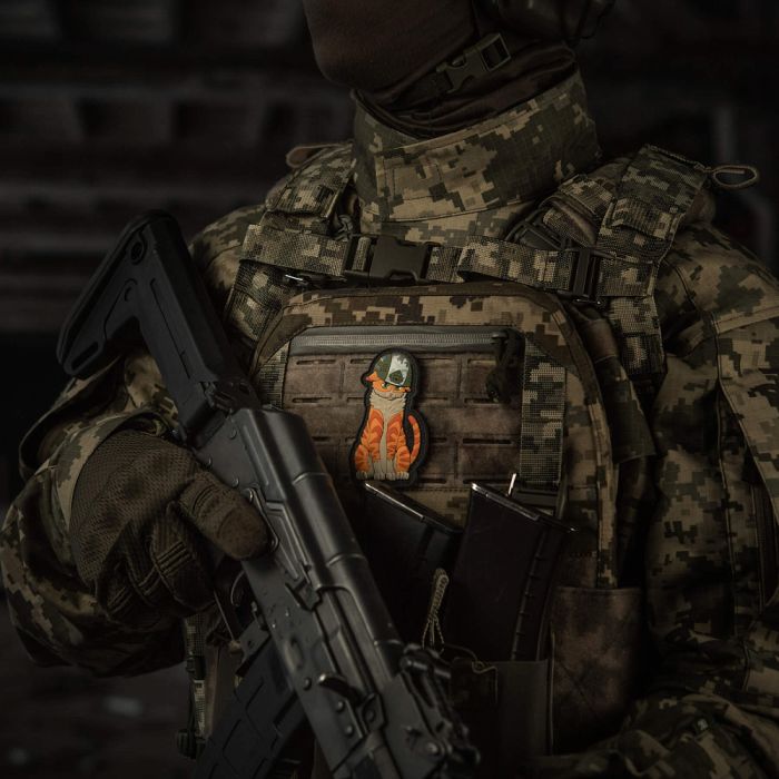 M-Tac нашивка Orange Cat PVC (MM14 cover)